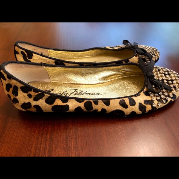 Cheetah Flats with Rhinestones, Beverley Feldman - Picture 2 of 3